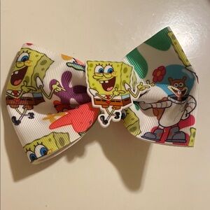 SpongeBob SquarePants Kids Hair Bow - Multicolor